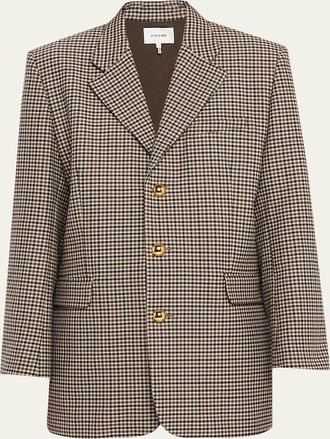 Frame Denim The Houndstooth Blazer