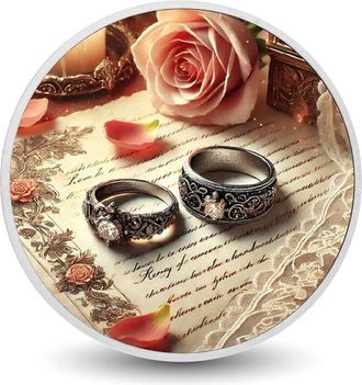 OEM Moneda De Plata De 1 Oz votos Eternos