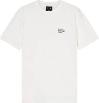 A|X Armani Exchange Hombre, Camisetas, Blanco, Talla: L