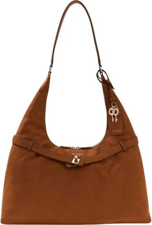 Guess Tassen, Dames, Bruin, ONE Size, Ella Hobo