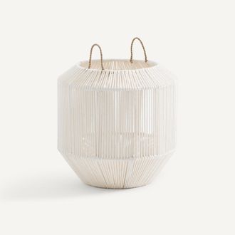 AM.PM Ronde handgeweven katoenen mand, groot model, FOLO