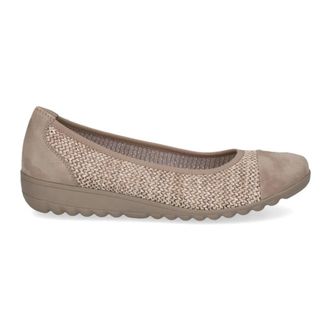 Caprice Schoenen, Dames, Bruin, 39 EU, Leer, Ballerina