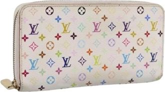 Louis Vuitton Pre-owned Vintage Monogram Multicolor Long Wallet - Dames - Vintage Accessoires - Veelkleurig - ONE Size - Vintage