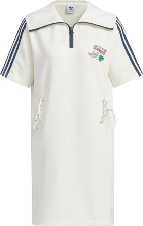 adidas (WMNS) adidas Summer Holiday Graphic Play Knit Dress Asia Sizing Off White IW6304