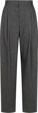 Emporio Armani Wool Checked Trousers