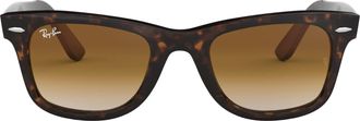 Ray-Ban Men RB2140 Wayfarer Wayfarer Sunglasses, Brown