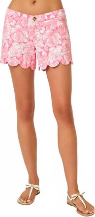 Lilly Pulitzer Buttercup Stretch Short In Confetti Pink