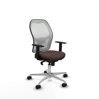 Piqueras y Crespo Piqueras Y Crespo Jorquera Silla De Oficina Blanco Marr&oacute;n