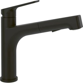 Villeroy & Boch Villeroy&boch - Grifo De Cocina Con Rociador Junis Sky Shower De Color Negro Mate