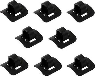 OEM 8 Piezas De Clips En C Para Cables De Ciclismo, 21 X 20 Mm, Gu&iacute;a Para Cable De Freno De Bicicleta, Sujetador De Aleaci&oacute;n De Aluminio Con Hebilla Para 