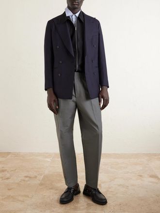 Jil Sander Tapered-Leg Cotton Trousers