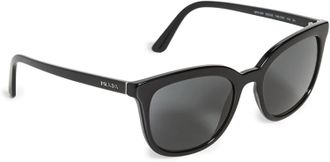 Prada Grey Square Ladies Sunglasses PR 03XS 1AB5S0 53