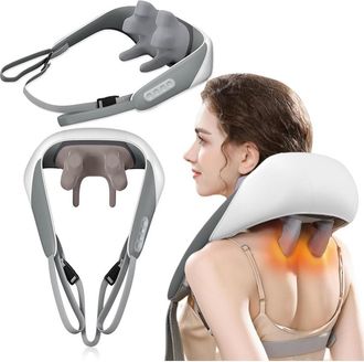 Trade Shop Trade Shop - Massager De Cuello Trasero Carnes De Hombro Piernas De Calor Recargables De Calor 5d