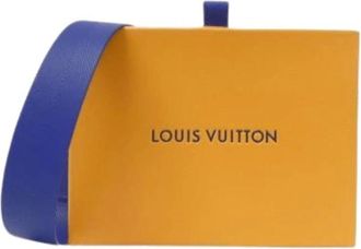 Louis Vuitton Pre-owned Vintage Cross Body Bag - Dames - Vintage Schoudertas - Geel - ONE Size - Leer - Vintage