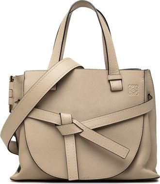 Loewe Pre-owned Loewe Small Leather Gate Top Handle Satchel Ladies GNG1AN9T0A8GUG7M