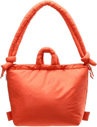 &Ouml;lend Zachte tas koraal veelzijdig praktisch stijlvol - Dames - Shoppers - Oranje - ONE Size - Nylon - Tassen