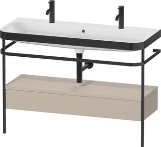 Duravit Set Duravit Happy D.2 Plus Con Consola Met&aacute;lica Y Caj&oacute;n