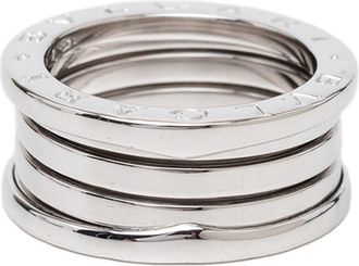 Bulgari White Gold (18K) Band Ring (Pre-Owned)