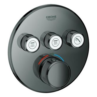 GROHE Grohtherm Smartcontrol 29121 Fms Termostato Redondo 3 Asv Grafito Duro - Grohe