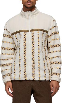 Prana Hurricane Fleece Sweater in Canvas Wishbone at Nordstrom, Size Xx-Large
