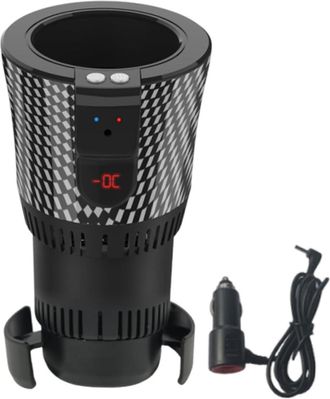 OEM Mini Taza Port&aacute;til Para Coche Con Funci&oacute;n De Calefacci&oacute;n Y Refrigeraci&oacute;n, Con Indicador De Temperatura, Duradera Y Vers&aacute;til Para Calentar Y Enfriar Be