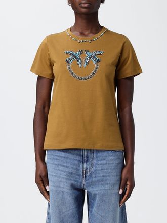 Pinko T-Shirt Woman color Brown