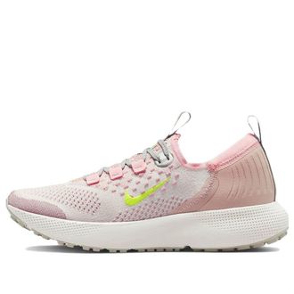 Nike (WMNS) Nike React Escape Run Flyknit Pink Oxford Volt DC4269-101