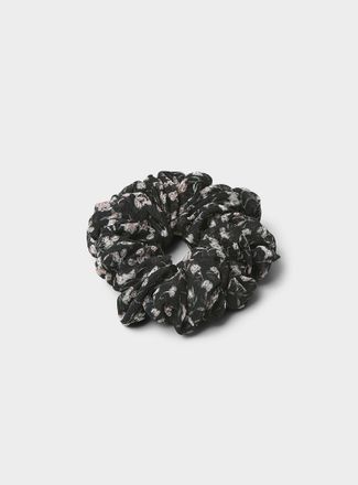 Simons Womens Mini-flower chiffon scrunchie