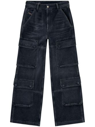 Diesel D-Touch jeans - men - Cotton/Modal - 31/30 - Black