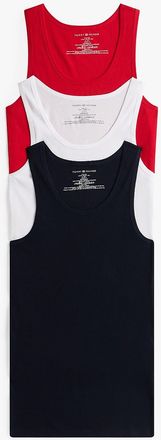 Tommy Hilfiger Mens Cotton Classics Tank Undershirt 3-Pack - Multi - XL