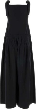 Weekend Cotton Poplin Dress - Black