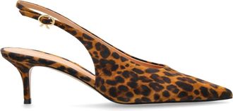 Gianvito Rossi Robbie Schoenen met Hak - Dames - Pumps - Bruin - 37 1/2 EU - Leer - Schoenen