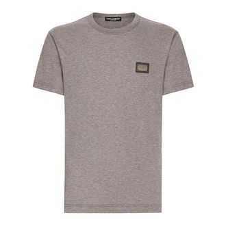 Dolce & Gabbana T-shirt - male - Dolce & Gabbana - T-Shirts - Gray - 2XL - Tops