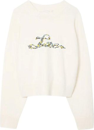Paul Smith Maglia Ricamo Love - Knitwear - Mujer - Blanco - M
