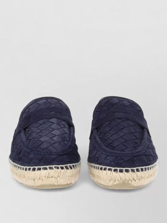 Castaner nile moccasin espadrilles round toe quilting