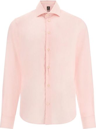 Boggi Milano cotton shirt - Pink
