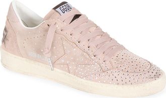 Golden Goose Crystal Ball Star Sneaker in Powder Pink at Nordstrom, Size 40