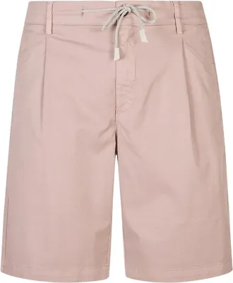 Eleventy Korte Broeken, Heren, Roze, W34, Katoen, Bermuda Jogger