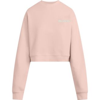 Favorite Daughter Mom of the Year French Terry Graphic Sweatshirt in Pale Pink/Gardenia at Nordstrom, Size X-Small