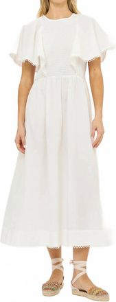 Oliphant Ava Dress In White