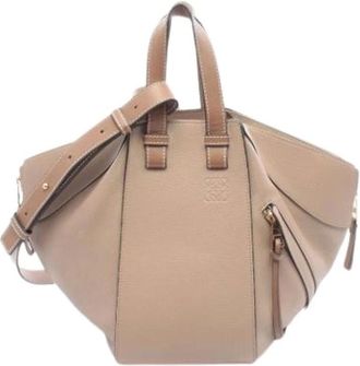 Loewe Pre-owned Handbags, female, Beige, Size: ONE SIZE Pre-owned Handbag