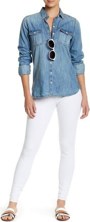 Hue Denim Leggings in White at Nordstrom Rack, Size X-Small