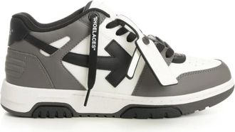 Off-white Schoenen, Heren, Groen, 40 EU, Leer, Out Of Office Sneaker