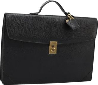 Loewe Tweedehands leren handtassen - Dames - Vintage Handtas - Zwart - ONE Size - Leer - Vintage