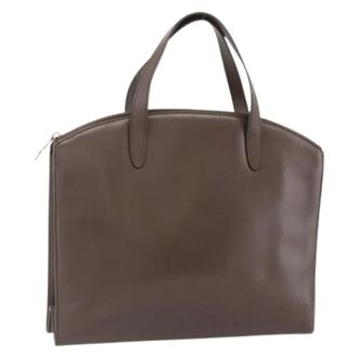 Gucci Pre-owned Handbags, female, Brown, Size: ONE SIZE Pre-owned Vintage Hand Bag