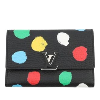 Louis Vuitton Pre-owned Wallets, female, Multicolor, Size: ONE SIZE Pre-owned Printed Leather Wallet