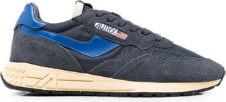 Autry Reelwind Lage Nylon En Su&egrave;de Sneakers - Heren - Sneakers - Blauw - 41 EU - Nylon - Schoenen