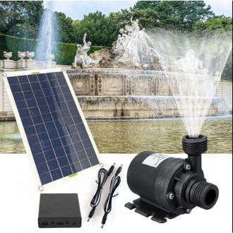 OEM Bomba De Agua Solar De Silicio Monocristalino De 50 W, Funcionamiento Continuo, Bajo Nivel De Ruido, 4 Minutos, Juego De Boquillas De Cc Sin Escobilla