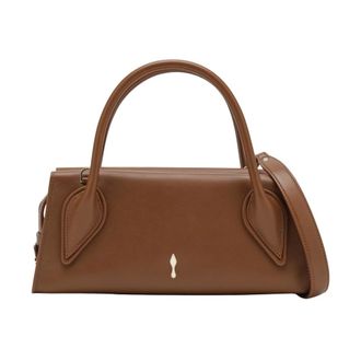 Christian Louboutin Handbags, female, Brown, Size: ONE SIZE Venus Mini Crossbody
