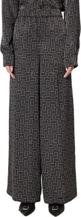 Kenzo Weave Pajama Pants - Dames - Wijde Broeken - Veelkleurig - S - Polyester - Broeken